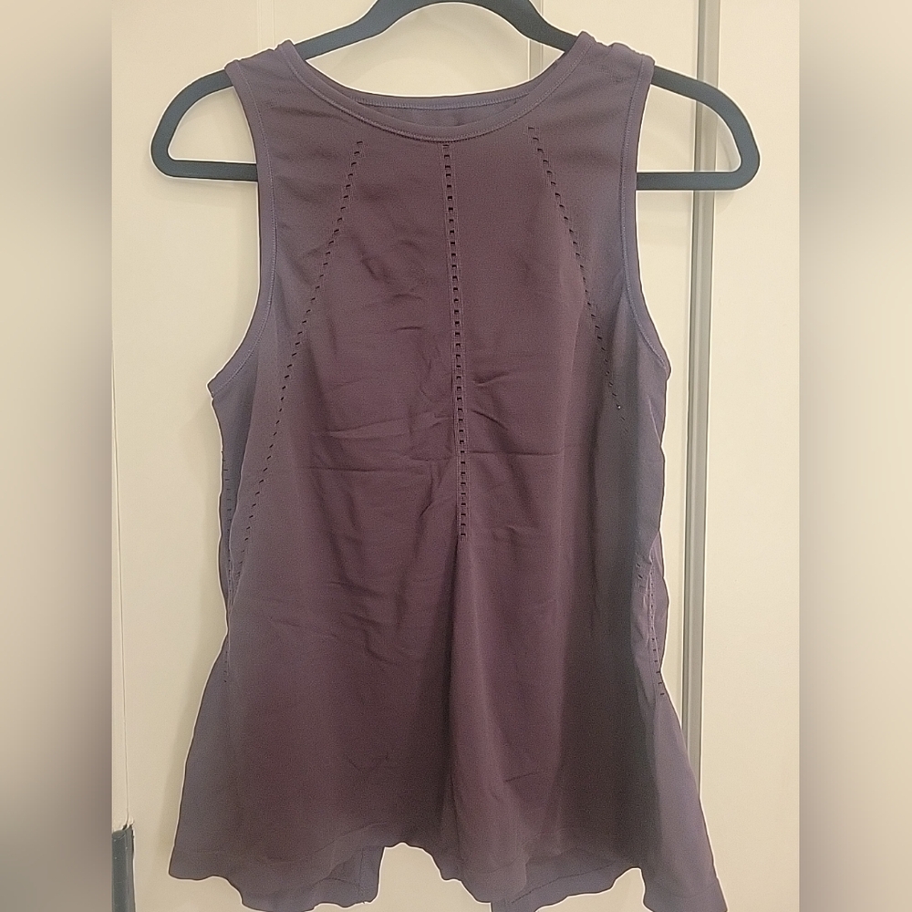 Athleta Purple Sleeveless Top Sz Small